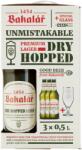 Bakalář Dry Hopped Sör Pack (díszdoboz 3 X 0, 5 L üveg+1 Pohár)