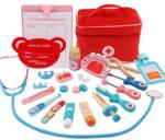 Smart Baby Дървен комплект Smart Baby - Медицински принадлежности в чанта от плат (ACT58-1) - ozone