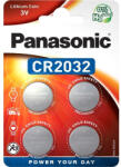 Panasonic CR2032 3V lítium gombelem 4db/csomag