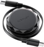 ACEFAST C13-03 USB-C - USB-C 60W Kábel Visszahúzható - Fekete