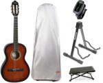 Valencia VC203 Premium SET Sunburst Klasszikus gitár