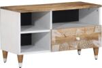 vidaXL tömör mangófa TV-szekrény80x33, 5x46 cm (4018681)