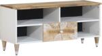 vidaXL tömör mangófa TV-szekrény100x33, 5x46 cm (4018680)