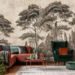 Wallvision Vintage erdő mintás fotótapéta 312x219cm