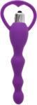 Guilty Toys Bile Anale Silkey 10 Moduri Vibratii Silicon Purple 17 cm Guilty Toys
