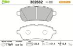VALEO set placute frana, frana disc VALEO ESSENTIAL 302682 (302682)