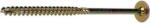 STALCO Laposfejű faszerkezet építő csavar, horganyzott sárga, TORX 8x220 mm, 50 db/cs, STALCO PREMIUM (S-WHWP08220)