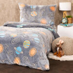 4home Planetarium világító mikroflanel ágyneműhuzat 140 x 200 cm, 70 x 90 cm