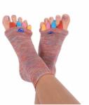 4-Home Multicolor igazító zokni - L méret, L