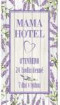 Bohemia Gifts Mama hotel dekoratív kép, 20 x 40 cm