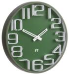 Future Time FT8010GR Numbers Dizájner falióra, átmérő: 30 cm