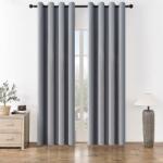 4Home Manila sötétítő függöny világosszürke, 150 x 250 cm, világosszürke