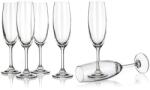 Banquet Crystal Leona Pezsgős poharak 210 ml, 6 db