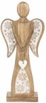 Orion Angyal szívvel fa karácsonyi dekoráció, 45, 5 cm
