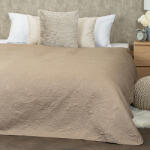 4Home Doubleface ágytakaró barna/bézs, 220 x 240 cm