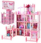  Babaház villa rózsaszín bútorokkal KX5140