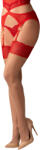 Obsessive Cupide Desir Stockings Red S/M