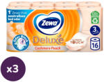 Zewa Deluxe Cashmere Peach toalettpapír 3 rétegű (3x16 tekercs)