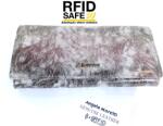 Angela Moretti RFID védett, hosszú, ezüst márvány erezetes fedeles női bőr pénztárca 72038-518