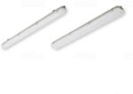Simotrade LED Por- és páramentes üres lámpatest 2x36W méret, LED csőhöz szerelve, SEP PC búra IP65 fém békazárakkal 60001236401 STAR-236 PC/PC (60 001236401)