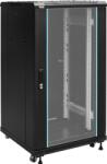 Pulsar RS2266 19" 22U 600x600 álló rack szekrény; lapraszerelt; fekete (RS2266)