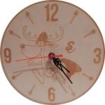 Sauna Special Gravírozott szauna óra fából