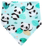  Akuku háromszög alakú előke 1db - Panda - babyshopkaposvar