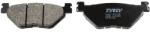 TRW set placute frana, frana disc TRW Organic Allround MCB722 (MCB722)