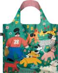 LOQI Чанта тип торба LOQI Artist Tess Smith-Roberts Dog Walking от рециклиран материал (TS.DW.R)