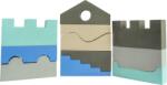 Moes Конструктор комплект Puzzle Blocks небесен цвят 11 части (MOES025)