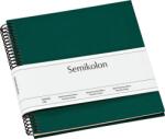 Semikolon Фотоалбум Uni Economy с бели карти малък тъмнозелен (364021)