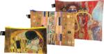 LOQI Чантички за кръста Museum Gustav Klimt от рециклиран материал 3 бр (ZP.MU.KR)