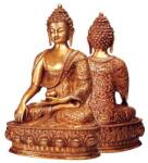  Gyógyító Buddha szobor - Akshobya - Sárgaréz - 33 cm