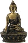  Akshobhya Buddha szobor sötét patinás - 17 cm