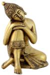  Shakyamuni Pihenő Buddha szobor - Sárgaréz - 15 cm