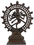  Shiva Nataraja szobor - Sárgaréz - 21 cm
