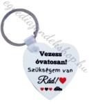  Vezess óvatosan kulcstartó (szív) (195554)