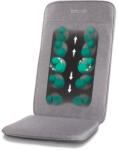 Beurer Husa de Scaun cu Masaj Shiatsu Beurer MG 202, 4 Capete Rotative, Functie Incalzire, Pentru Spate, Gat si Umeri, Sistem Prindere Universal (MG202) - vexio Aparat de masaj