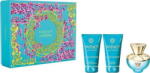 Versace SET VERSACE Dylan Turquoise Pour Femme Apa de toaleta 50ml + Gel de dus 50ml + Lotiune pentru corp 50ml - vexio