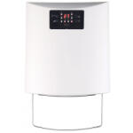 Elite Вентилаторна печка за баня Elite EWH-1375, 2000W, 2 степени, Цифров термостат, Таймер, Функция отворен прозорец, Бял (EWH-1375)