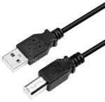 LogiLink USB 2.0 kábel, USB-A/M - USB-B/M 5 m (fekete) (LOGILINK_CU0009B) (LOGILINK_CU0009B)