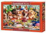 Castorland 1000 db-os puzzle - Délutáni tea kiskutyákkal (C-105335) (C-105335)