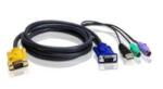 ATEN Cablu KVM Aten 2L-5302UP, SPHD to VGA, USB & PS/2, 1.8 metri (2L-5302UP)