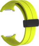 Cellect Galaxy Watch7 Ultra mágneses szilikon óraszíj, 24mm, neonzöld (STRAP-WATCH7U-NE) (STRAP-WATCH7U-NE)
