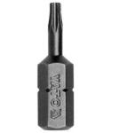 TOYA csavarhúzó bitfej, torx, 1/4"x25 mm, T8, 50 db (YT-7813)