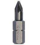 TOYA csavarhúzó bitfej, pozidriv, 1/4"x25 mm, PZ1, 10 db (YT-78134)