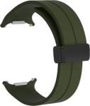 Cellect Galaxy Watch7 Ultra mágneses szilikon óraszíj, 24mm, sötétzöld (STRAP-WATCH7U-GR) (STRAP-WATCH7U-GR)