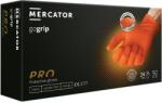 Mercator Medical MERCATOR gogrip prémium munkavédelmi nitril kesztyű - Narancs - 50 db - S