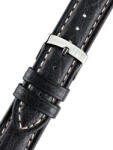 Morellato Curea piele Morellato Kuga 3689A38.019 M, neagră 24 mm