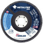 WEILER Disc lamelar slefuire metal/inox Weiler METALYNX PRO, inclinat, 125x22.23mm, G80 (MDM125080)